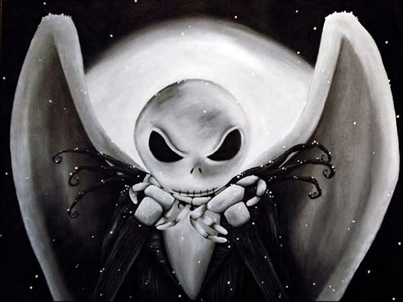 Jack Skellington in Moonlight