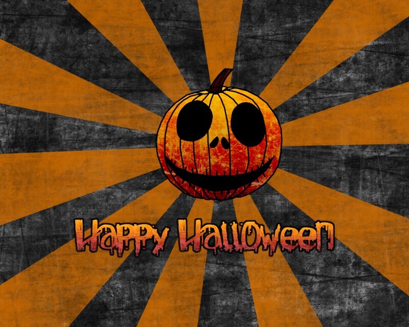 Jack Skellington Pumpkin — Orange, Spooky
