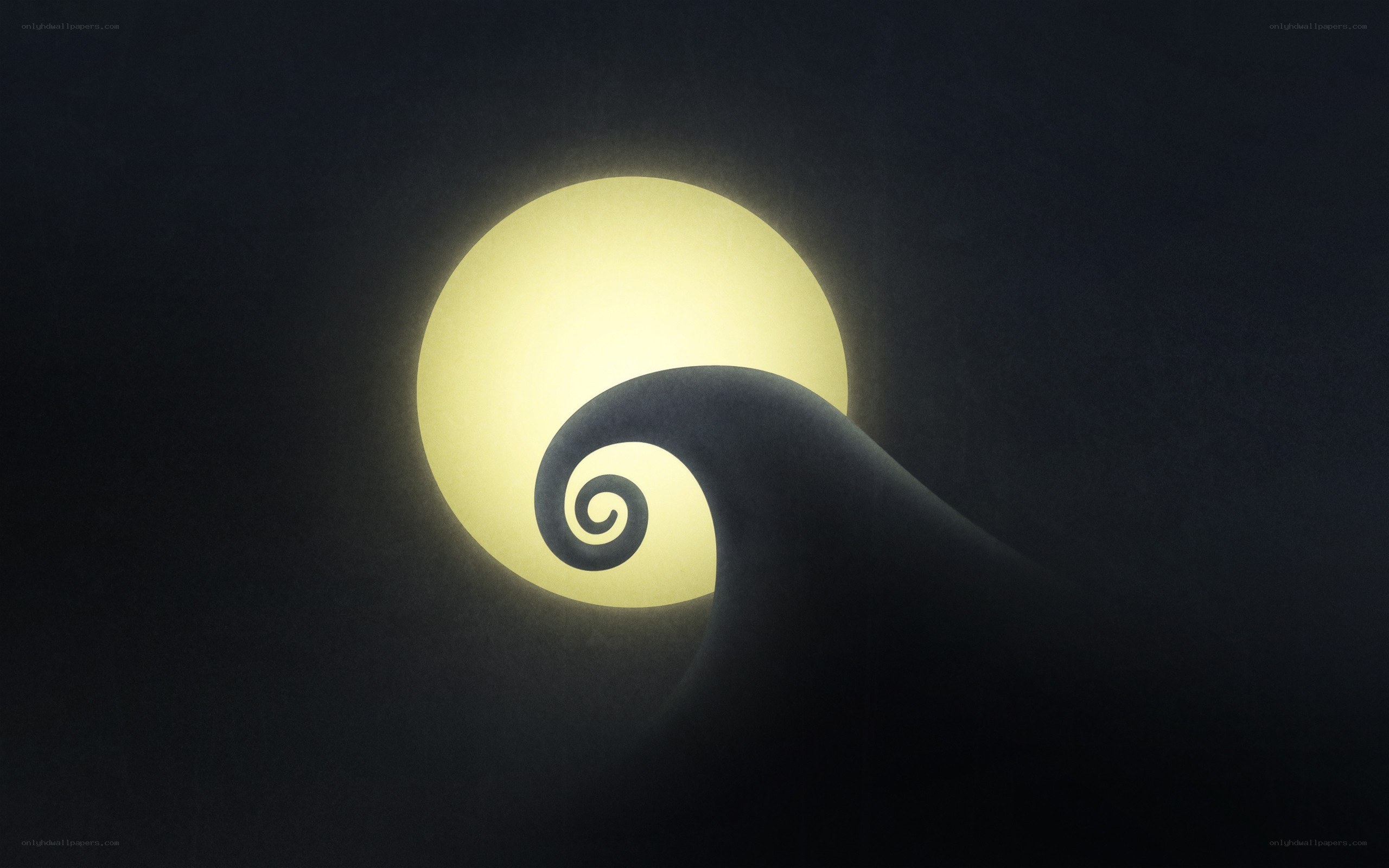 Jack Skellington silhouette