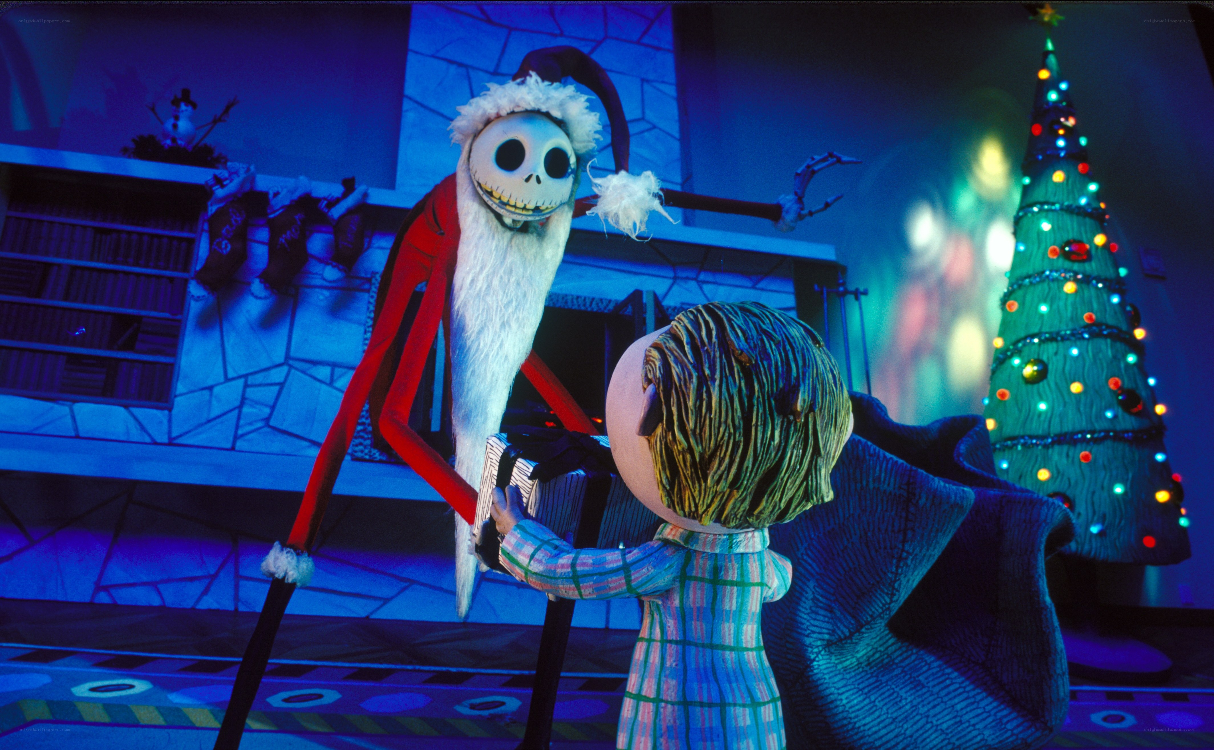 Jack Skellington with child