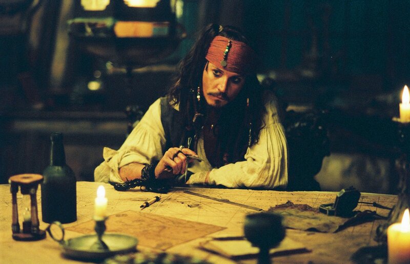 Jack Sparrow at Table