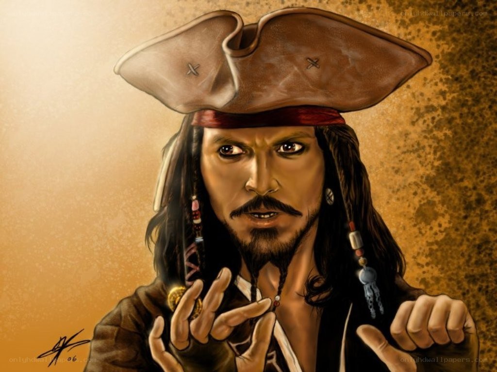 Jack Sparrow character portrait