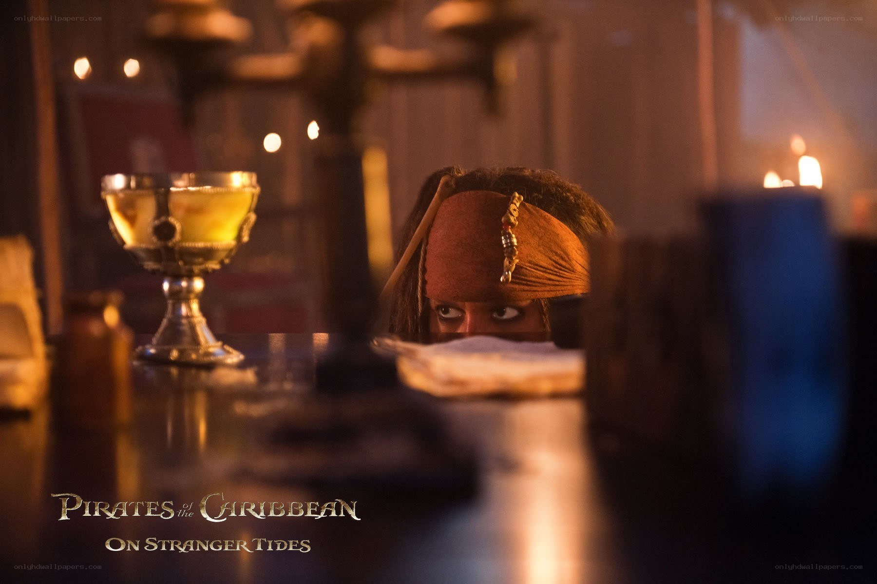 Jack Sparrow in tavern
