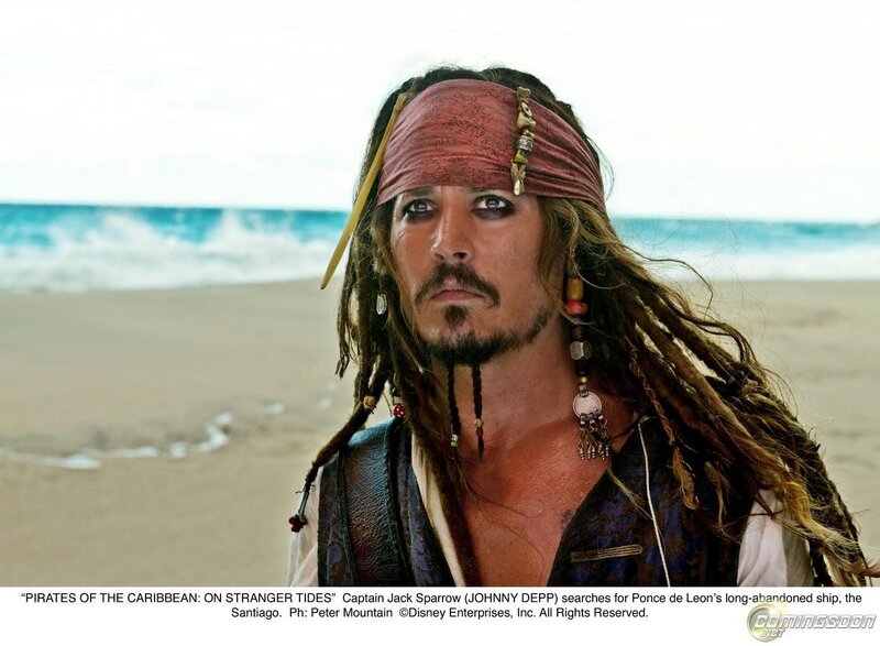 Jack Sparrow on Beach