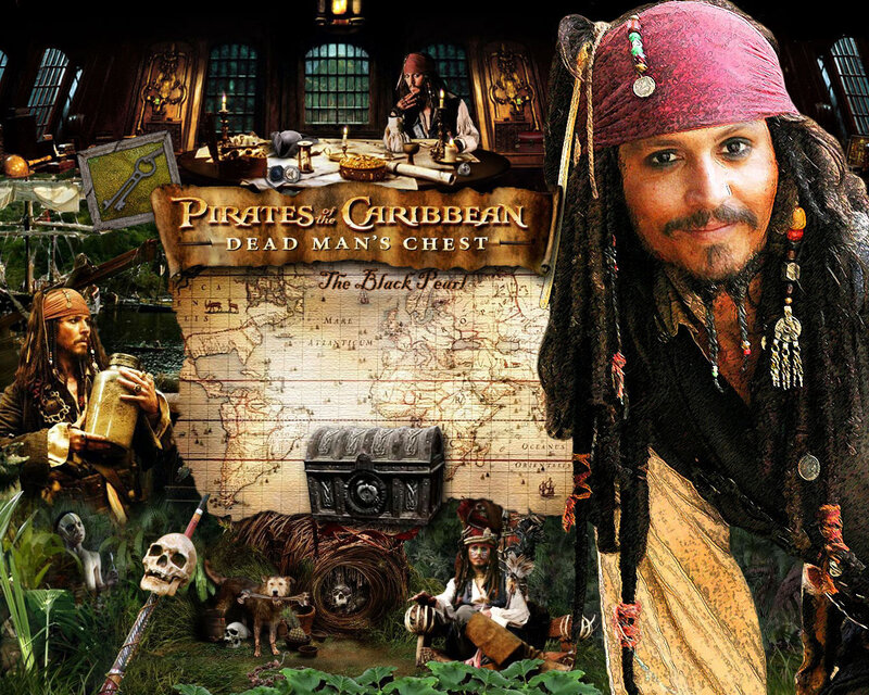 Jack Sparrow Pirate — Brown, Adventurous