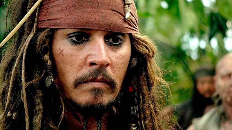 Jack Sparrow Pirate — Brown, Serious