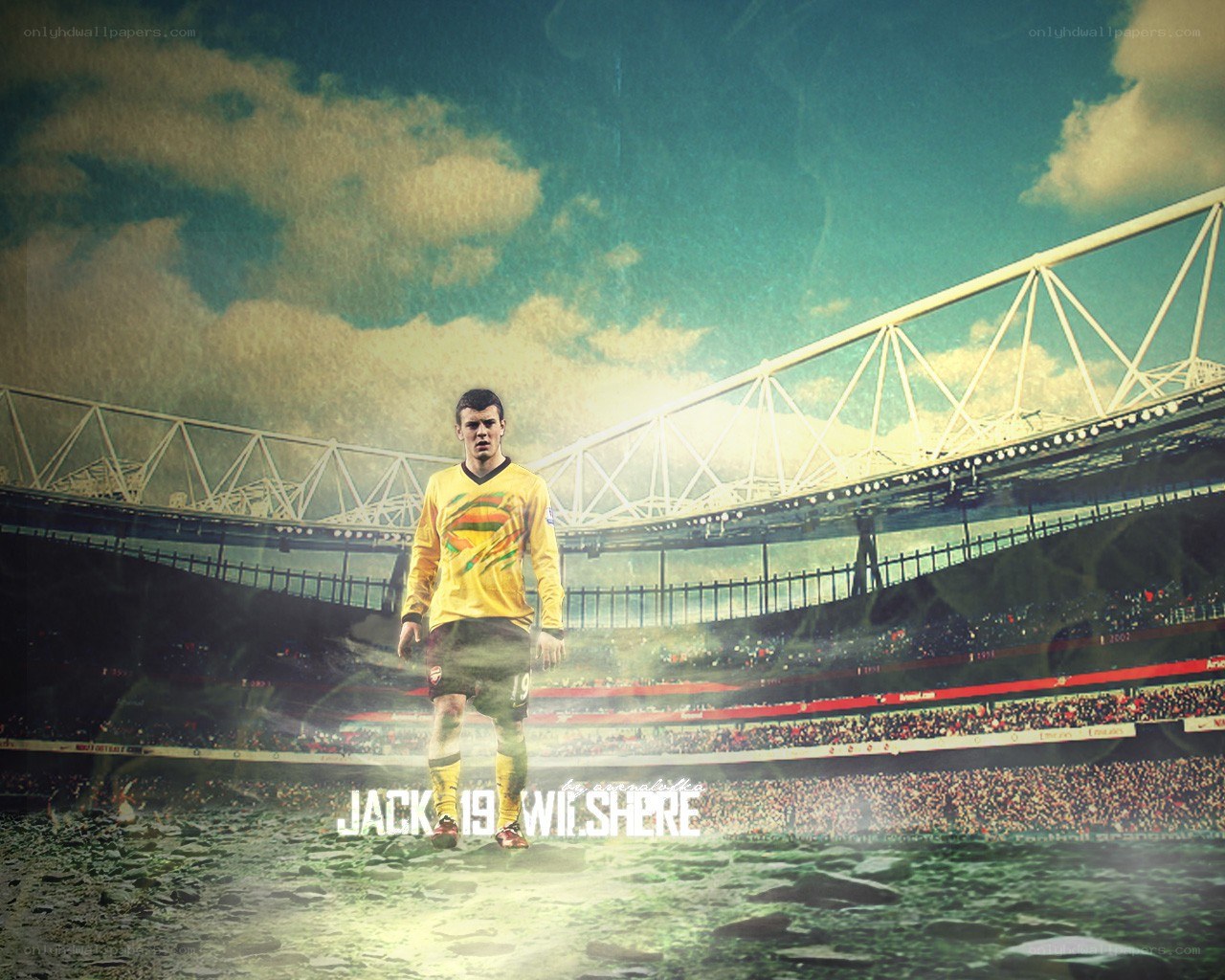 Jack Wilshere football wallpaper