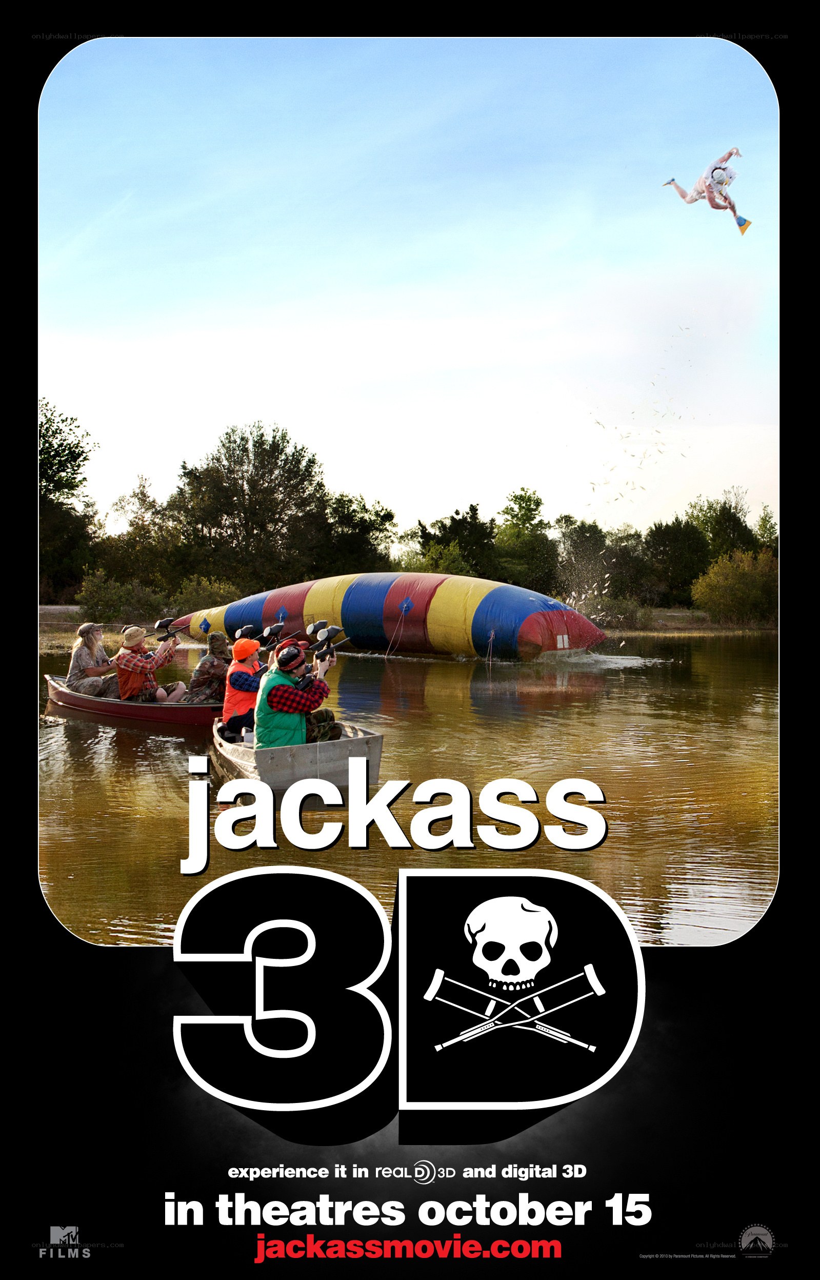 Jackass 3D movie poster
