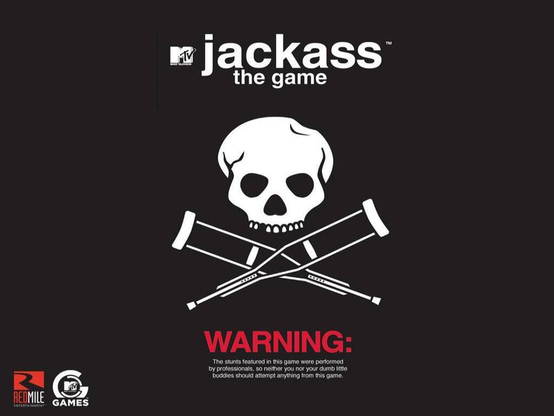 Jackass the game cover