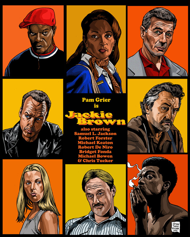Jackie Brown movie poster art