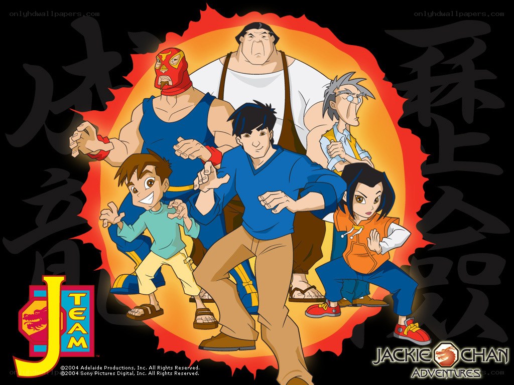 Jackie Chan Adventures team