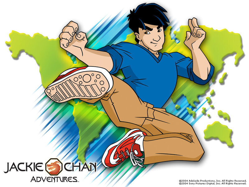 Jackie Chan Character — Green