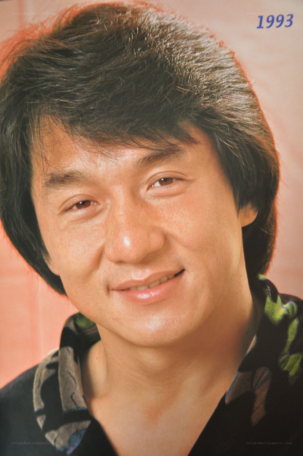 Jackie Chan portrait from 1993
