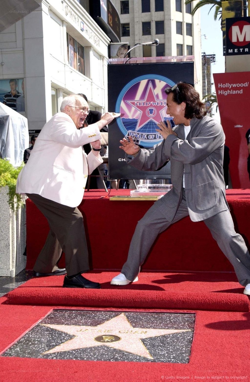 Jackie Chan star ceremony