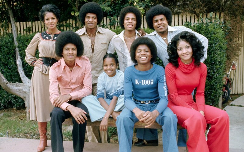 Jackson Family on Bench