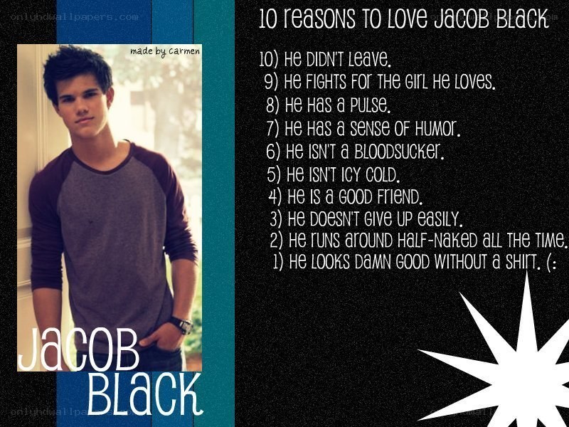 Jacob Black fan list