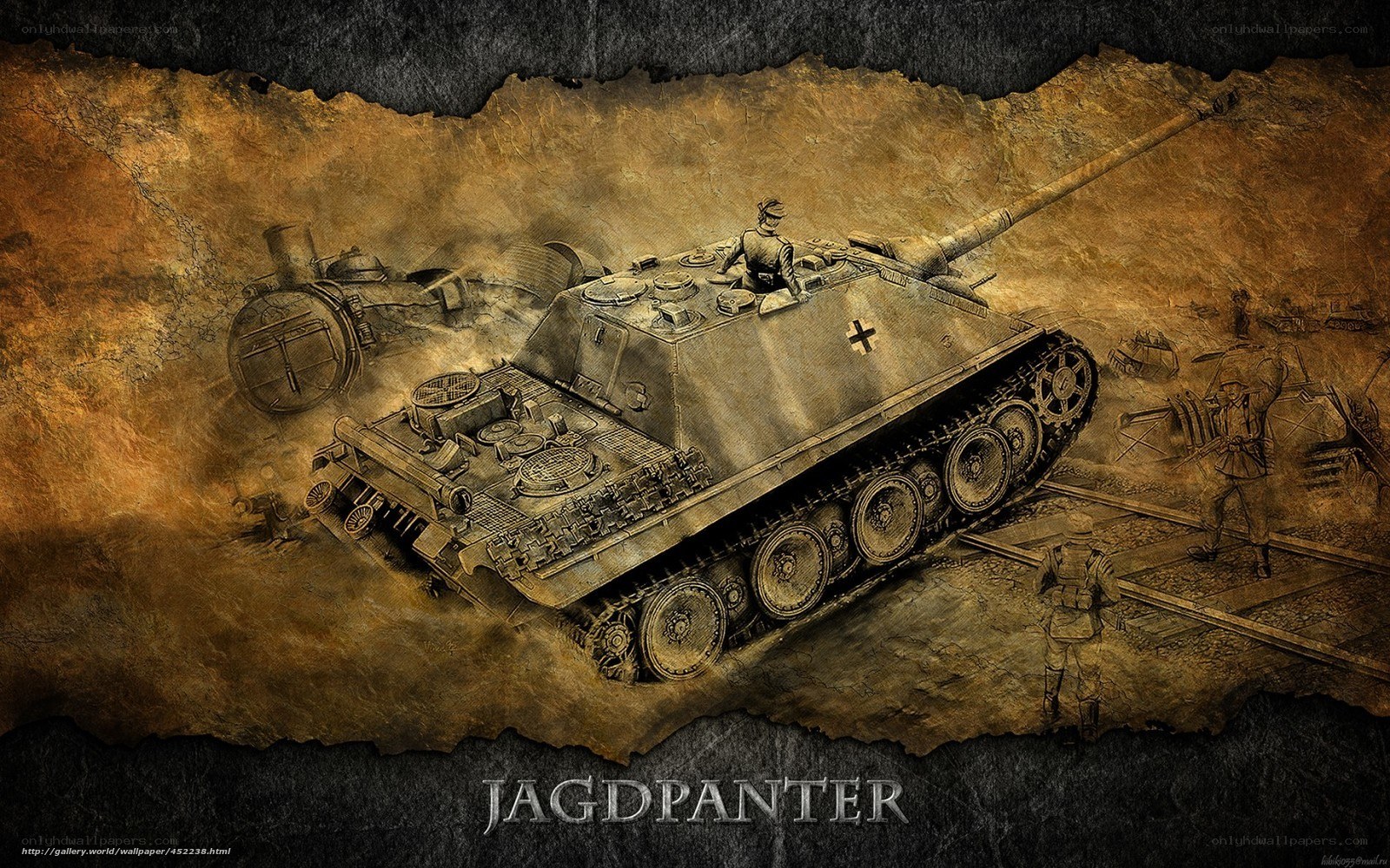 Jagdpanther tank artwork