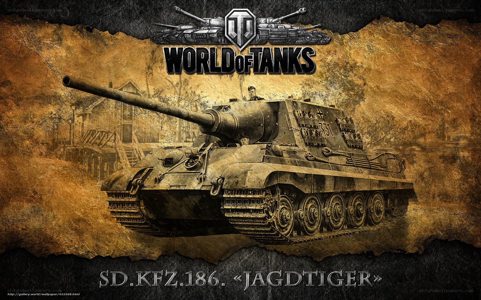 Jagdtiger Tank Art