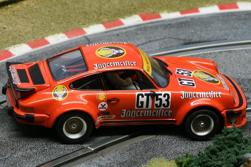 Jagermeister Porsche race car