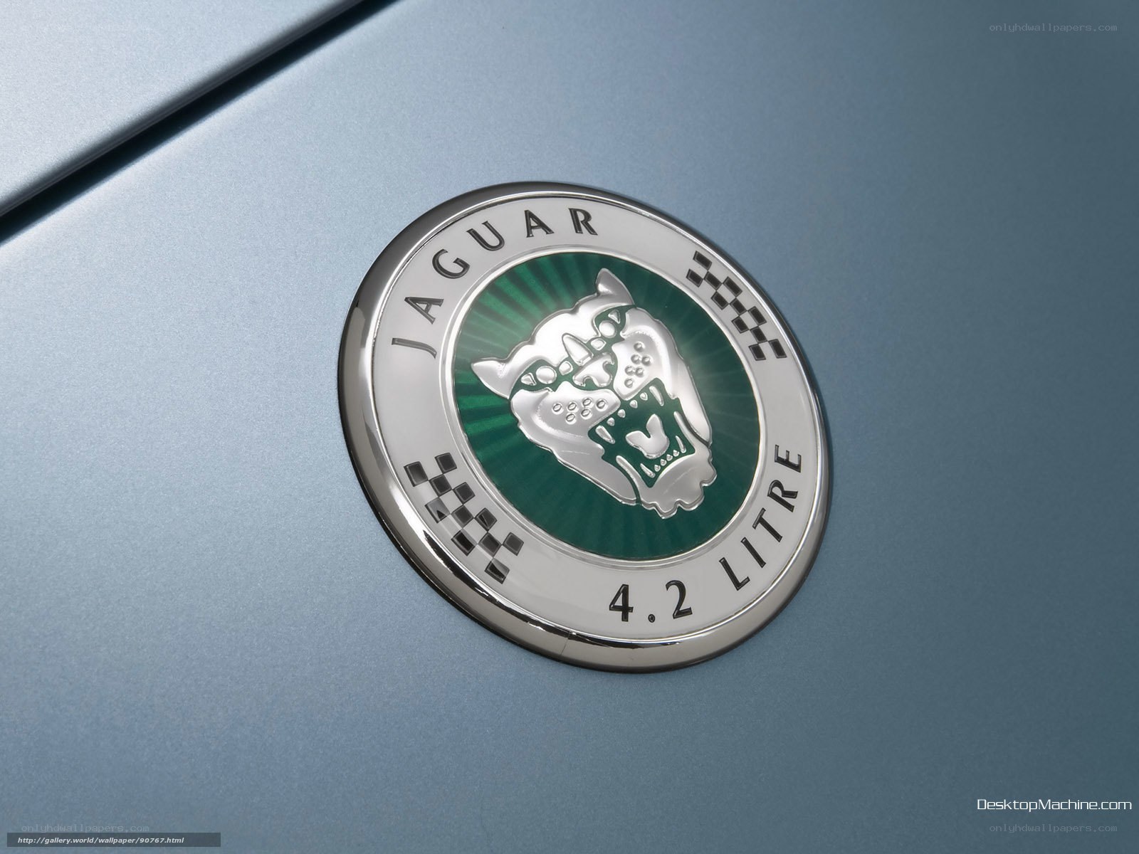 Jaguar 4.2 Litre emblem