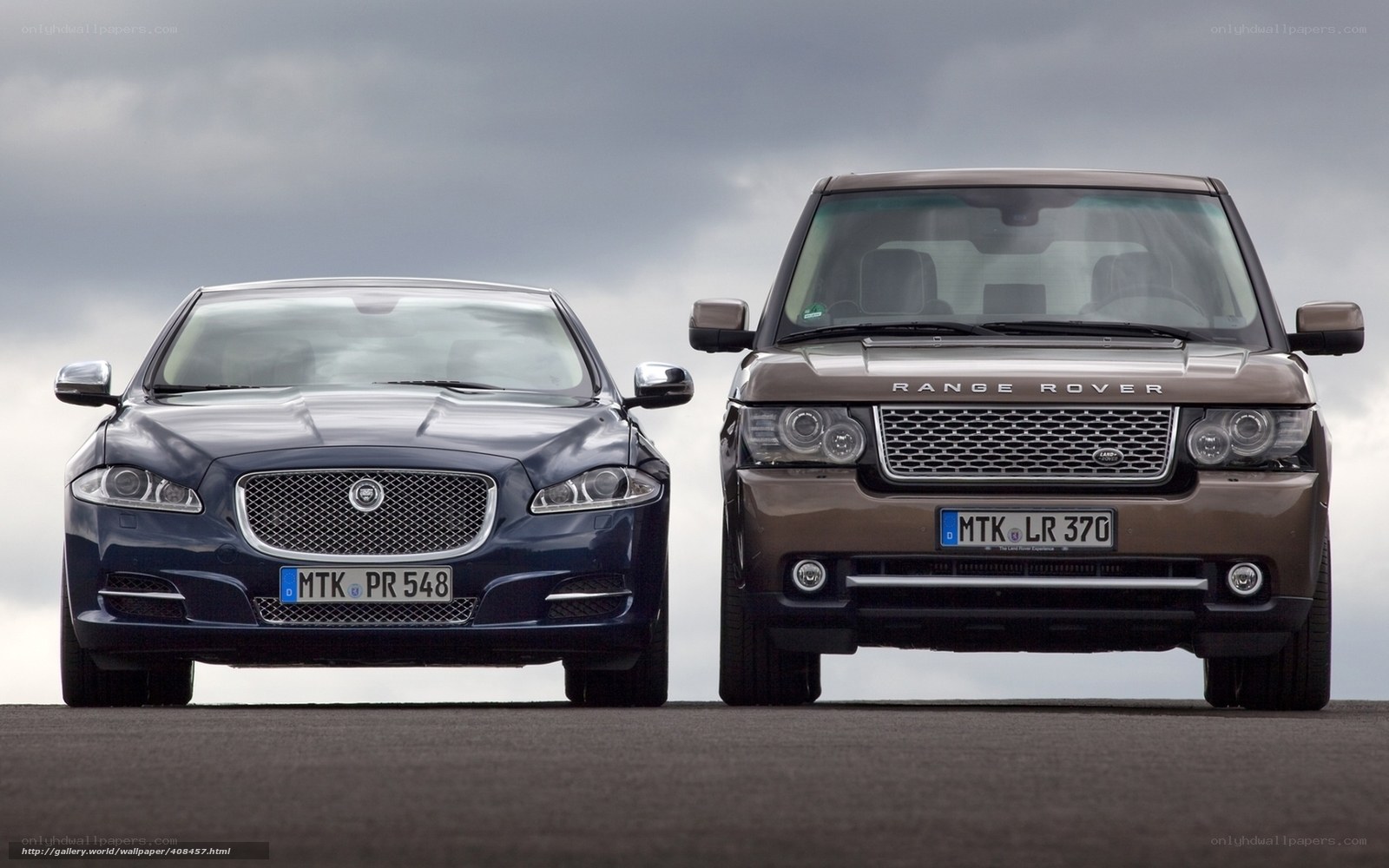 Jaguar and Range Rover cars