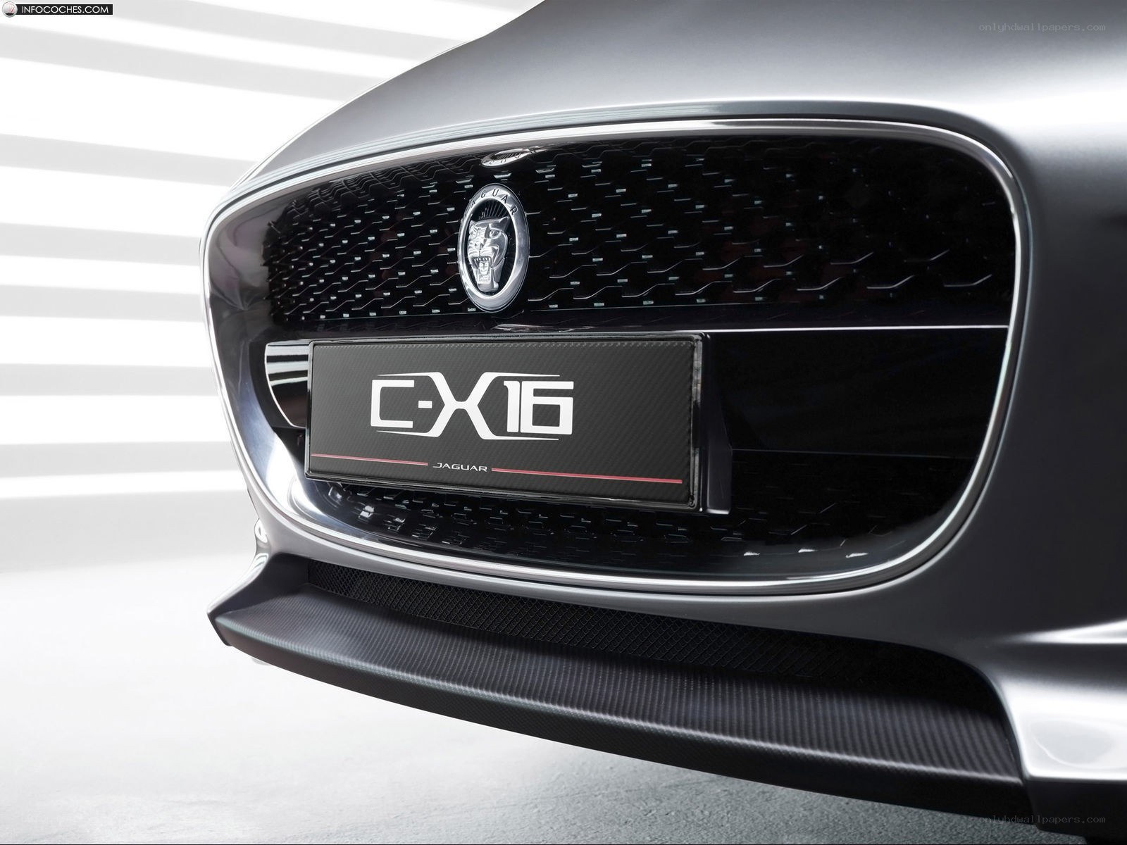Jaguar C-X16 front grille