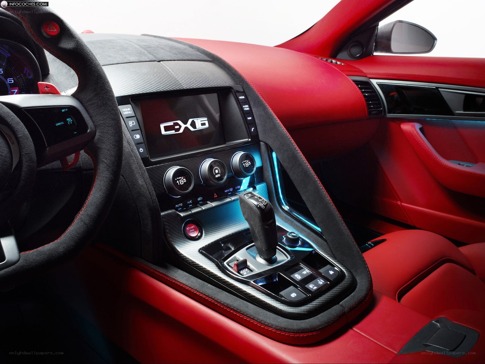Jaguar C-X16 interior