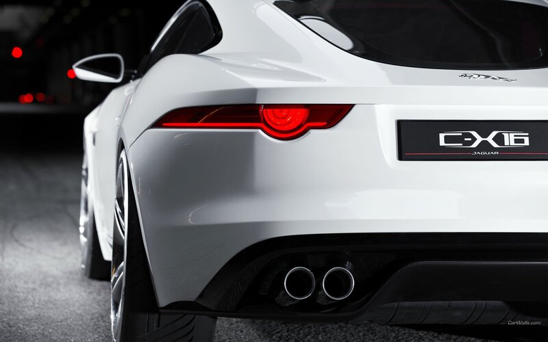 Jaguar C-X16 rear view