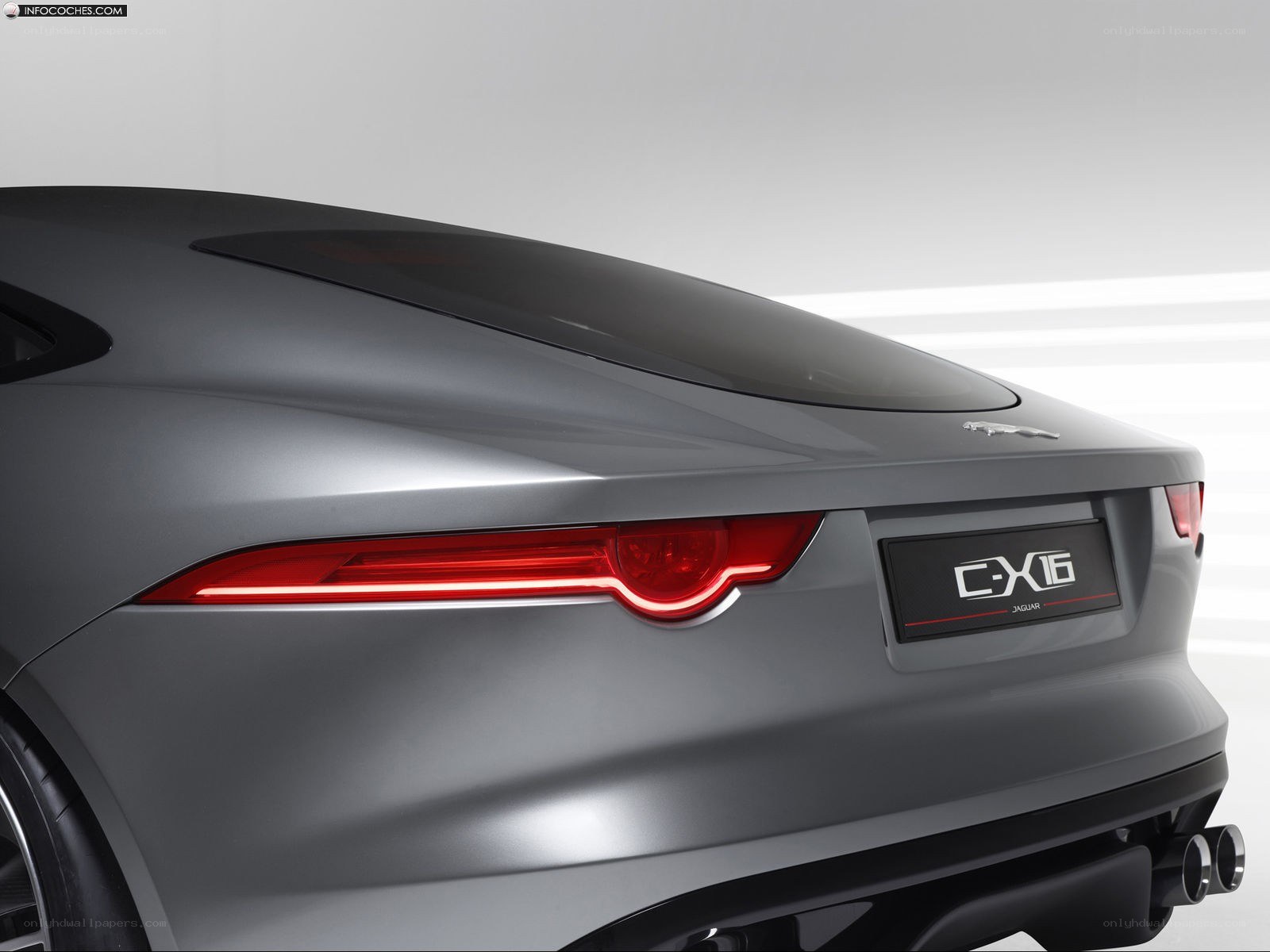 Jaguar C-X16 rear view