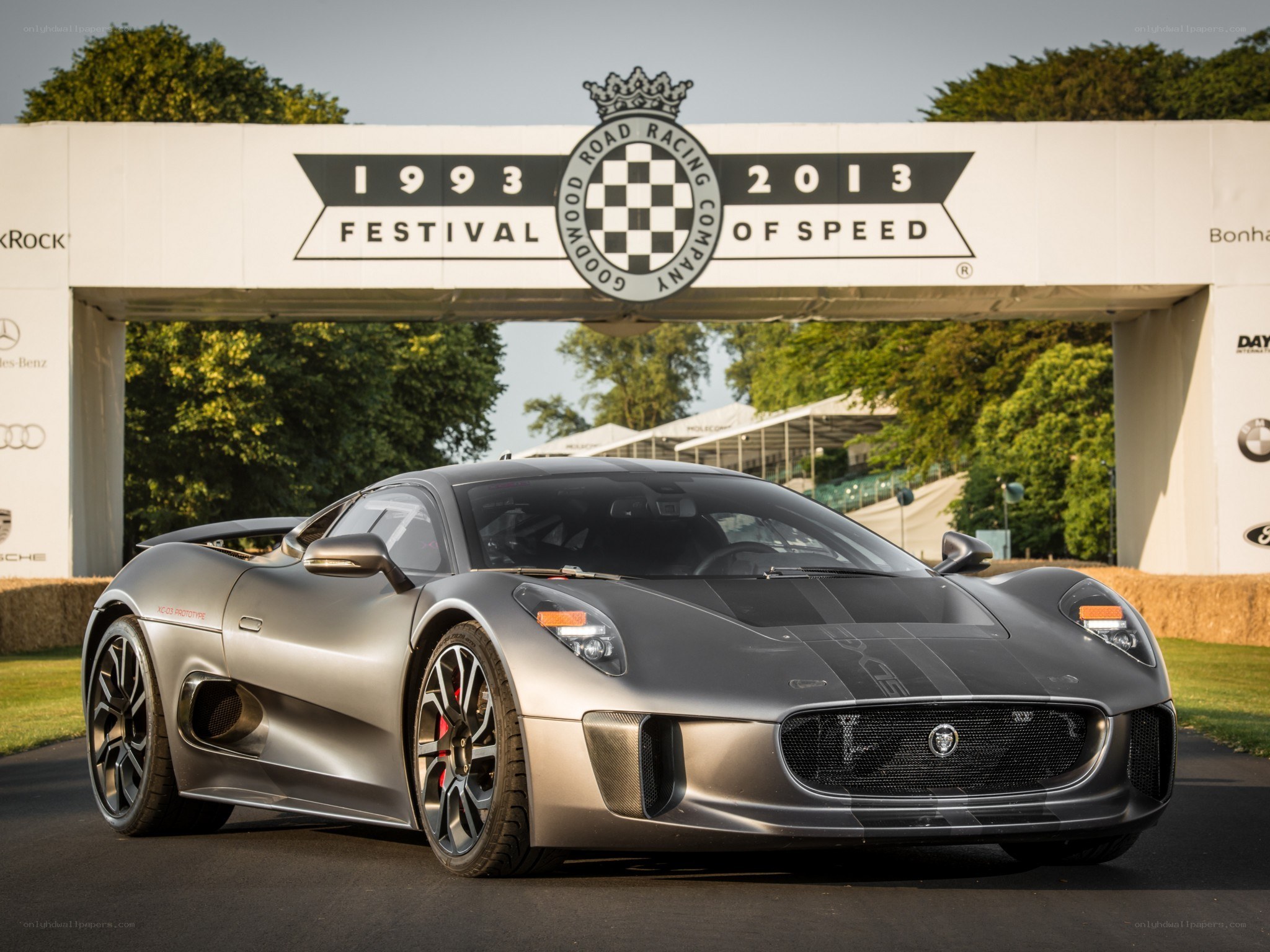Jaguar C-X75 at Goodwood