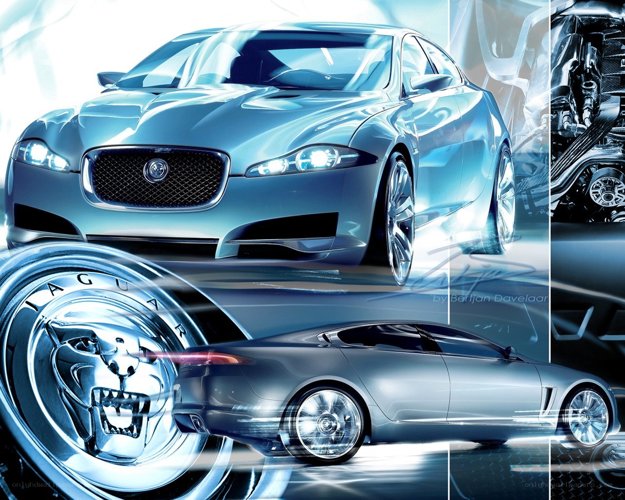 Jaguar car concept art