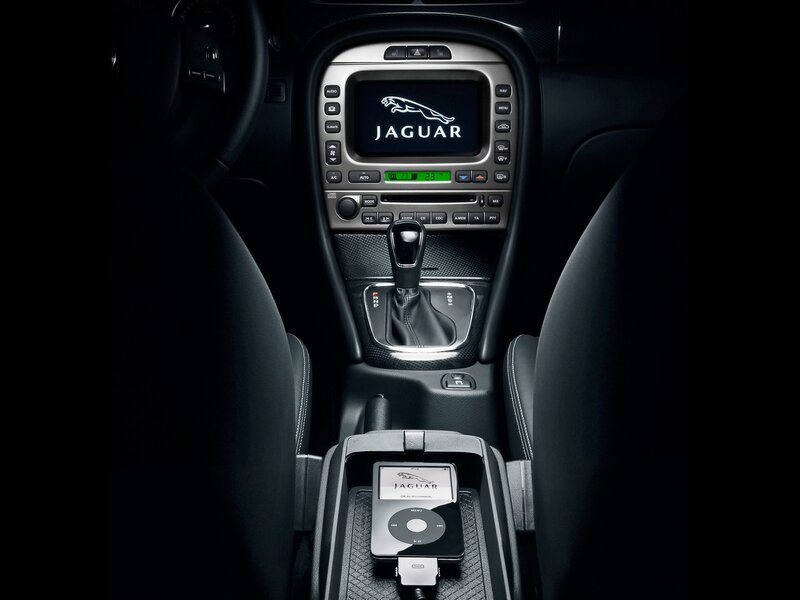 Jaguar car interior
