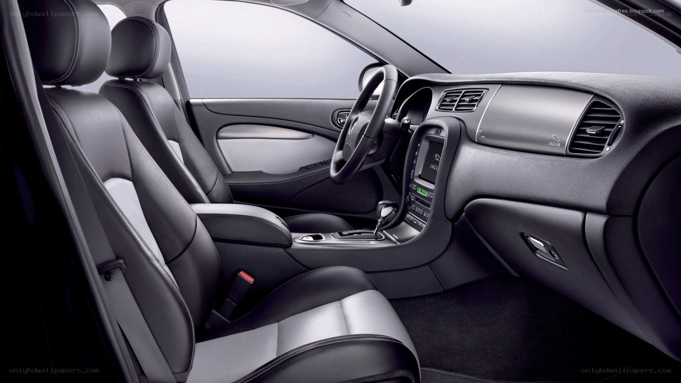 Jaguar car interior