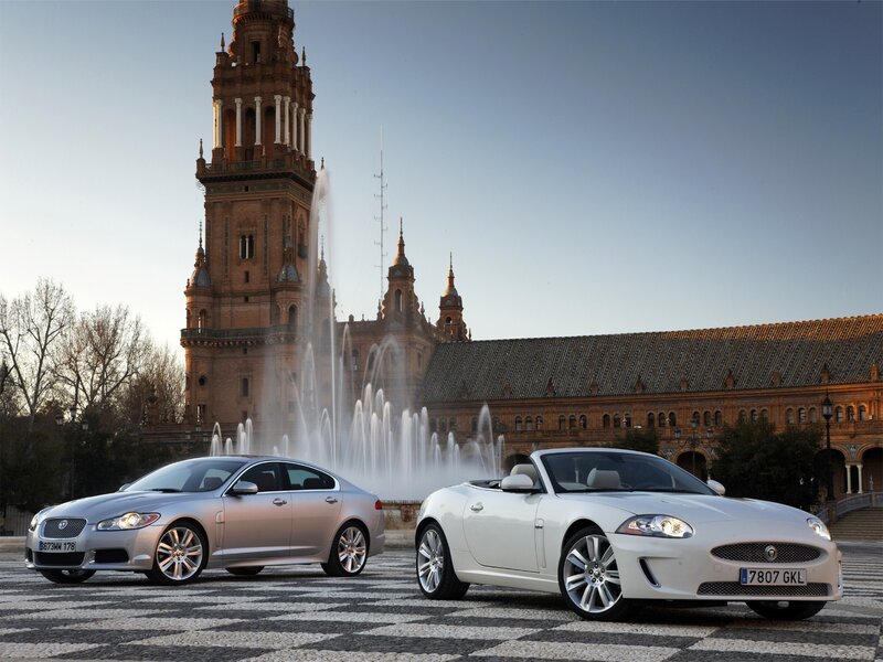 Jaguar cars in Seville