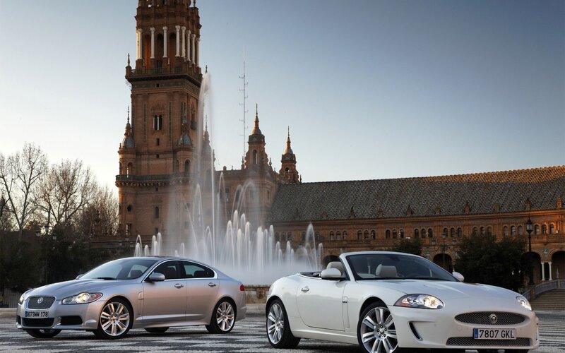 Jaguar cars in Seville