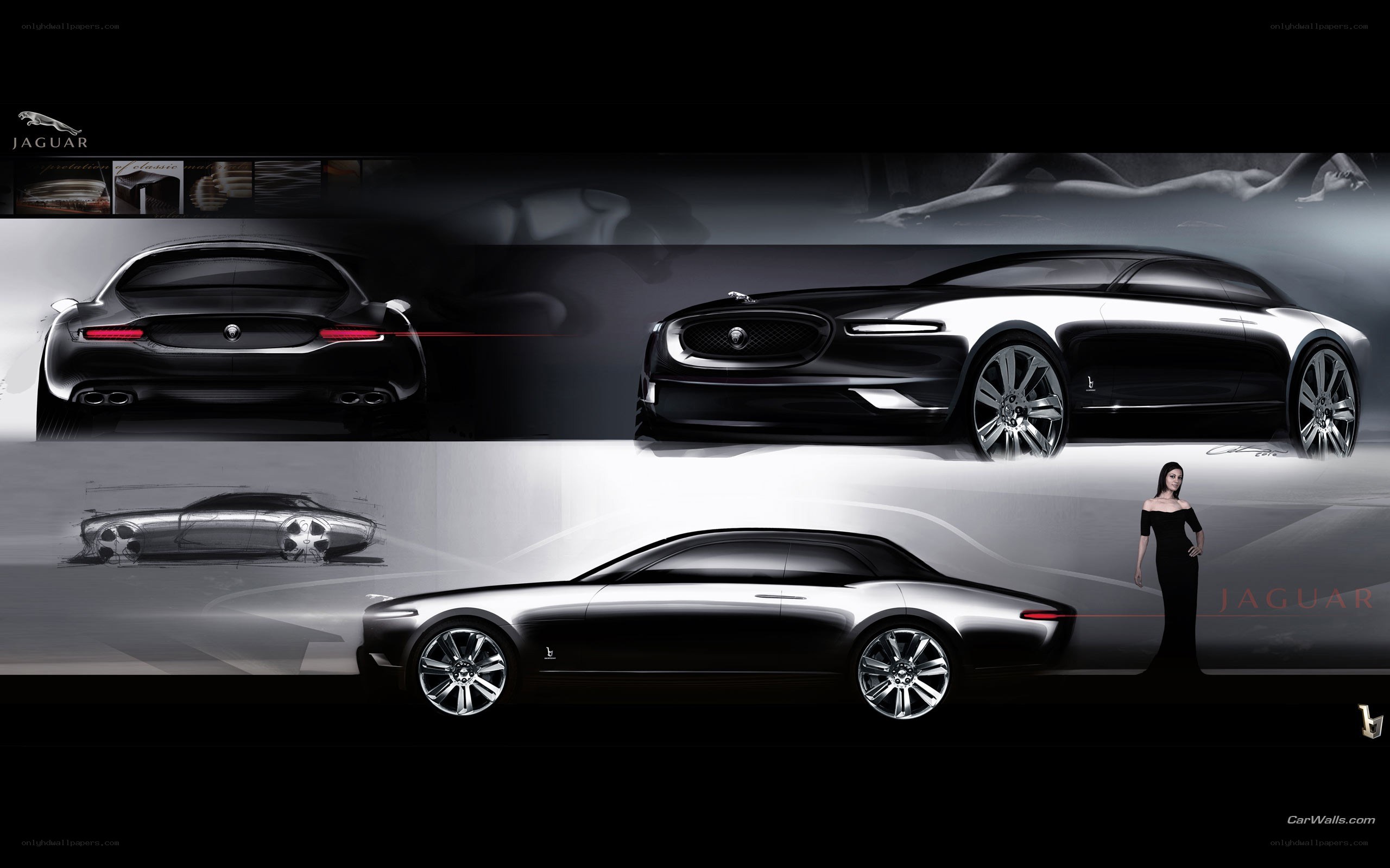 Jaguar concept car design