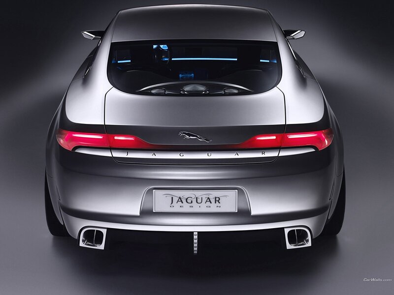 Jaguar Concept Car Rear View