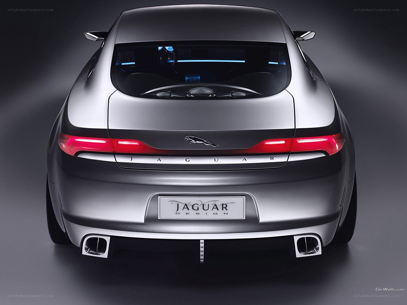 Jaguar Concept Car Rear View