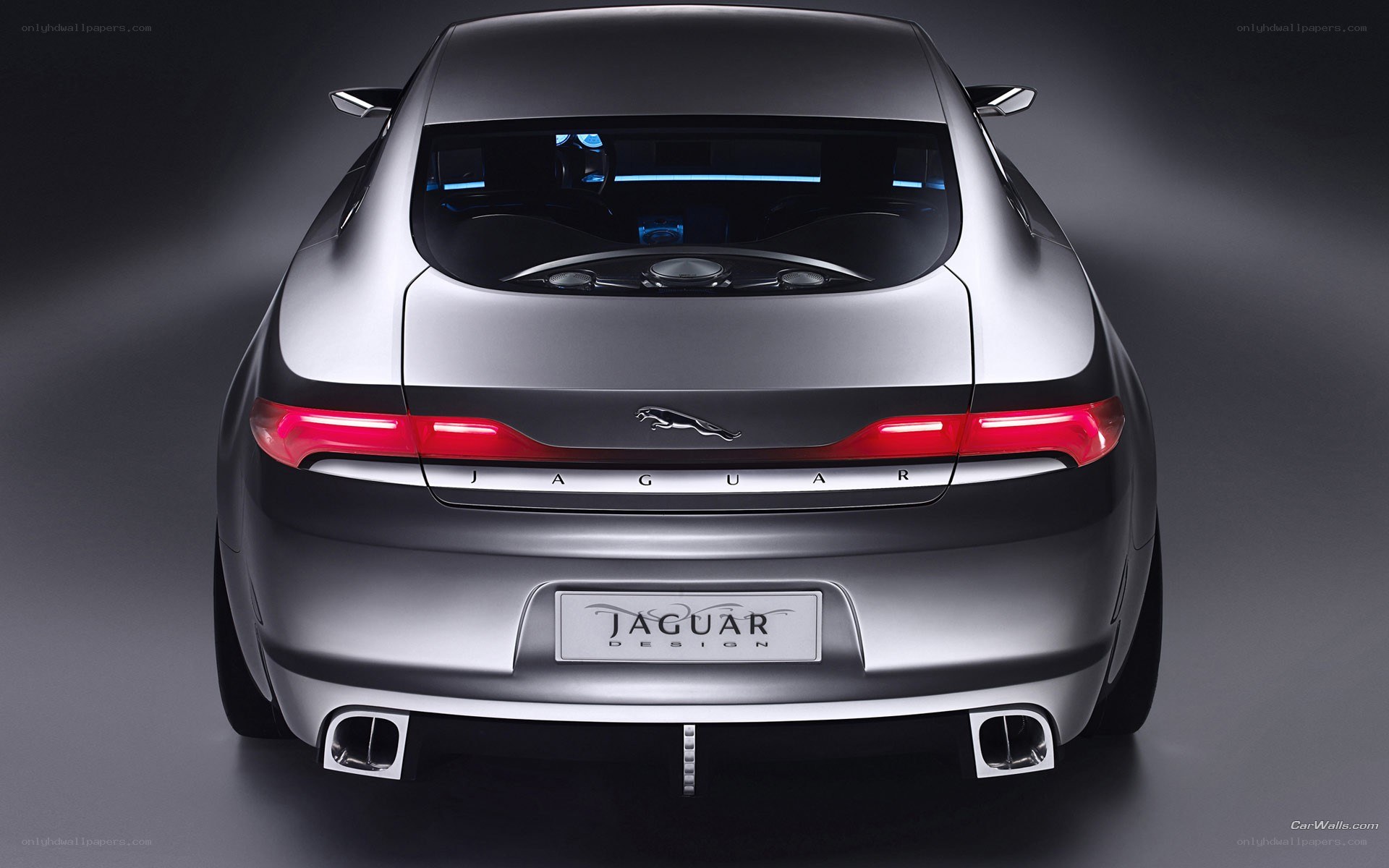 Jaguar Concept Car Rear View