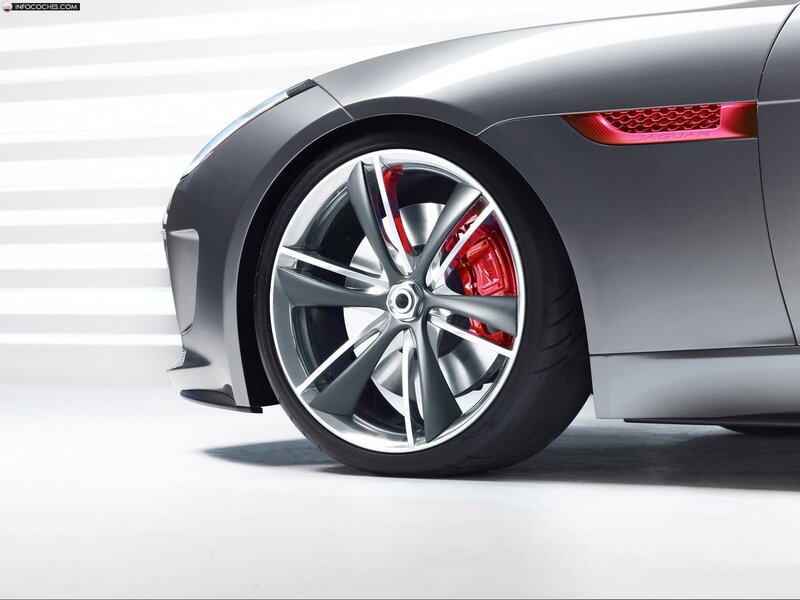 Jaguar concept car wheel