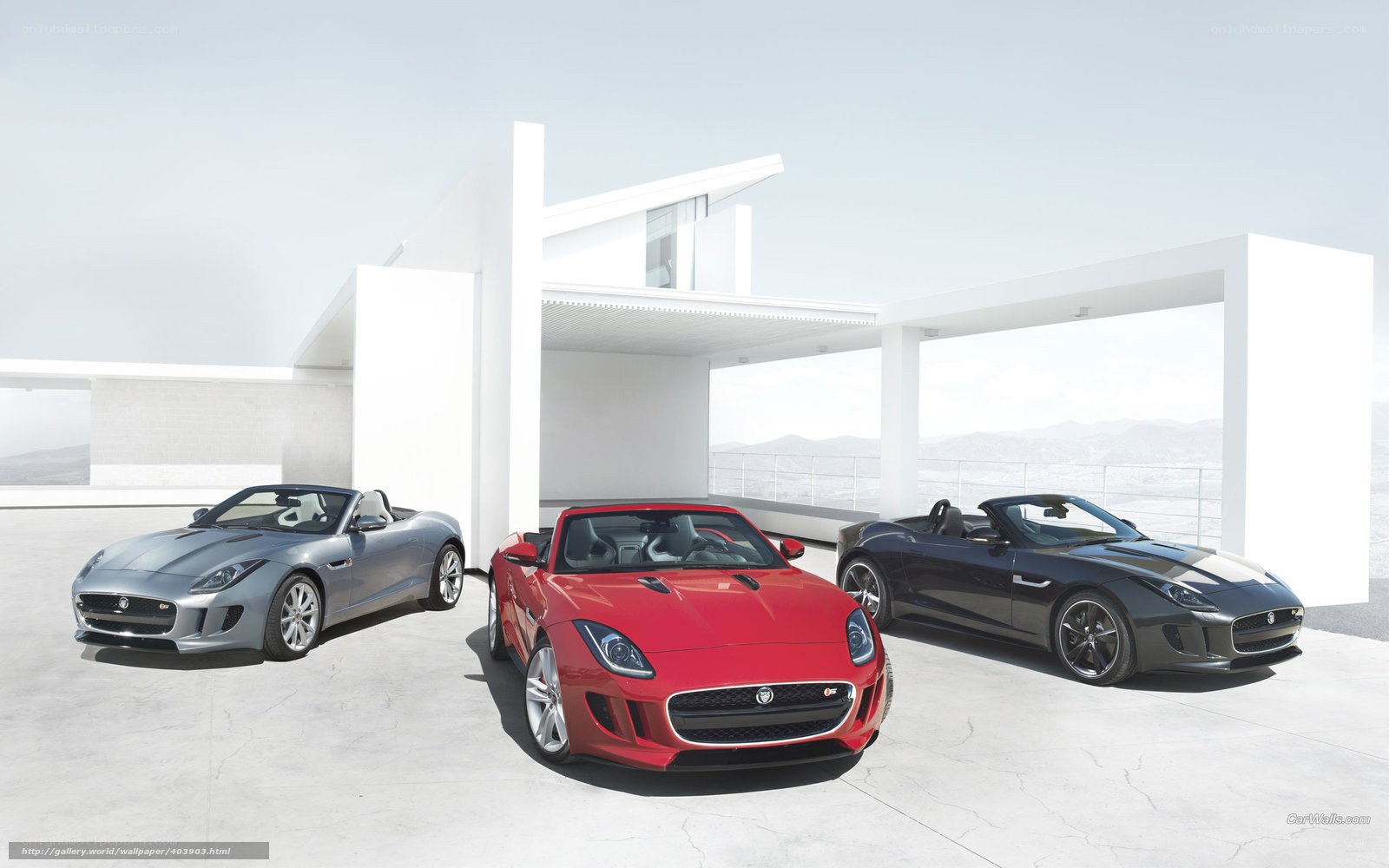 Jaguar F-Type Convertible lineup