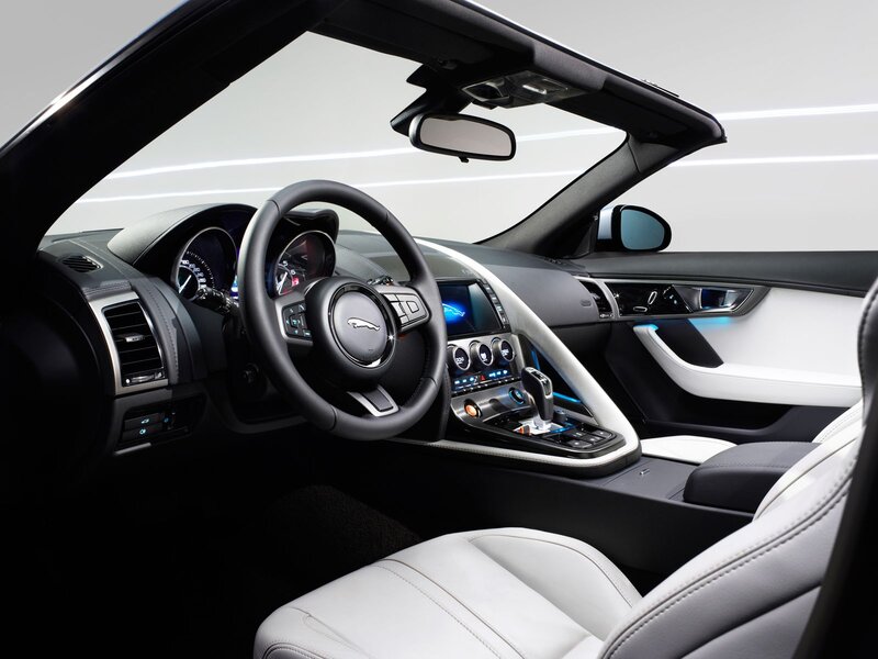 Jaguar F-Type interior