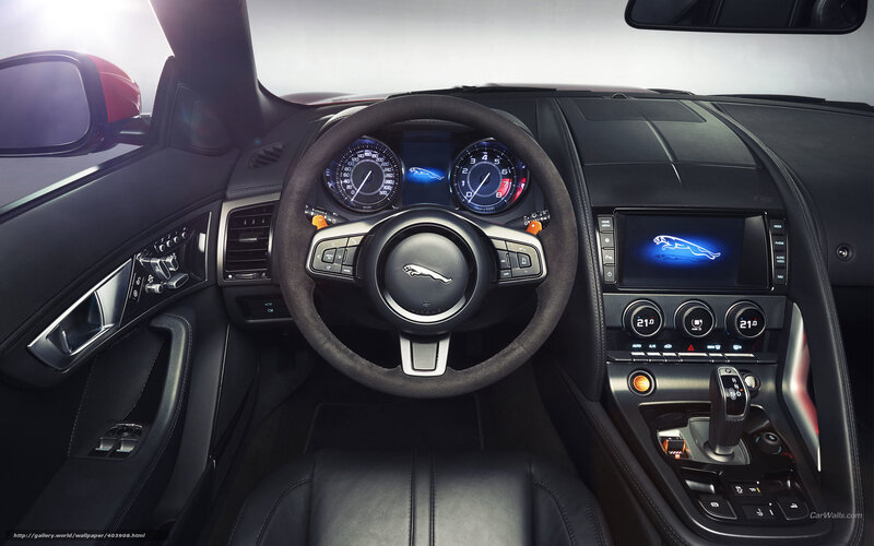Jaguar F-Type interior dashboard