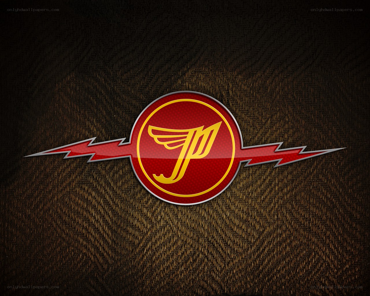 Jaguar logo on textured background
