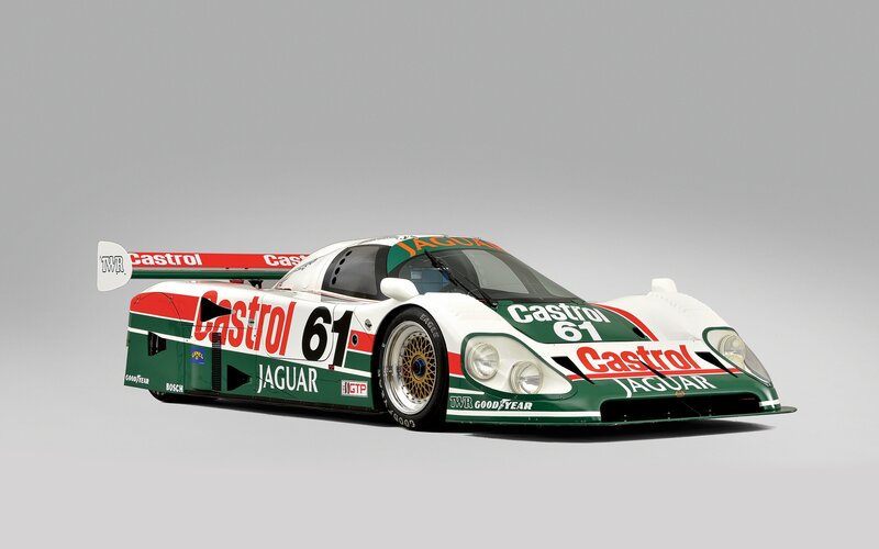 Jaguar Racing Car — White