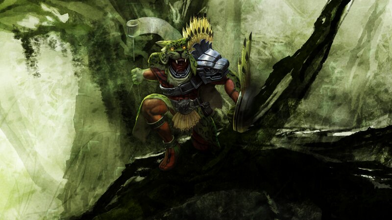 Jaguar Warrior in Jungle