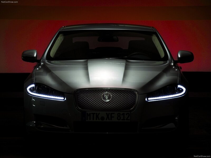 Jaguar XF front view