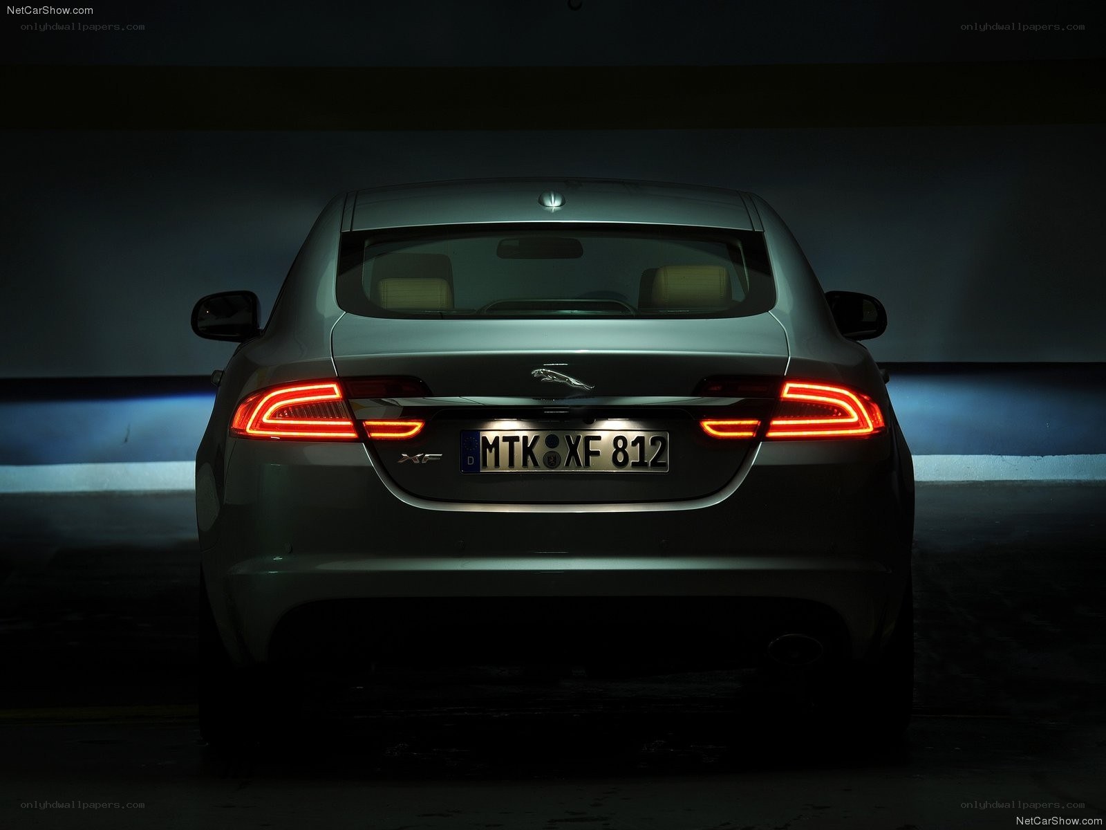 Jaguar XF rear view
