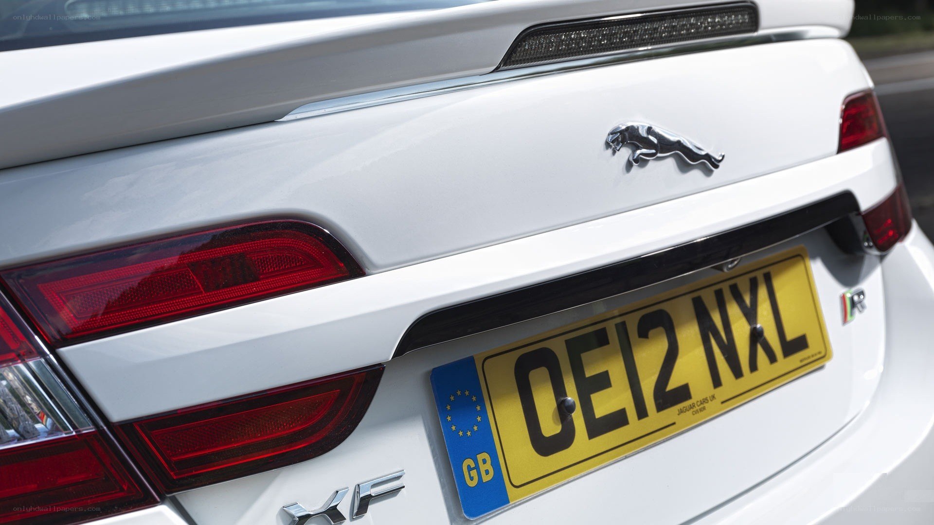 Jaguar XF rear view
