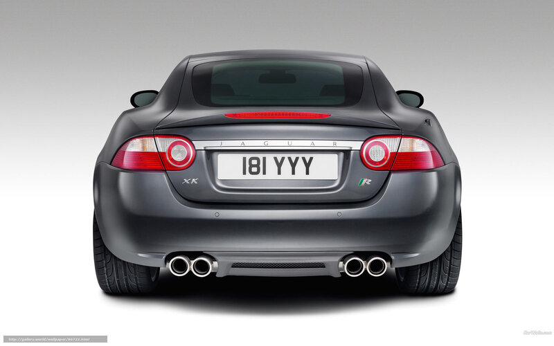Jaguar XK R rear view